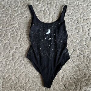 LA HEARTS PACSUN BLACK BODYSUIT SIZE MEDIUM